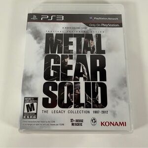 Nintendo PS3 Metal Gear Solid The Legacy Collection - White
